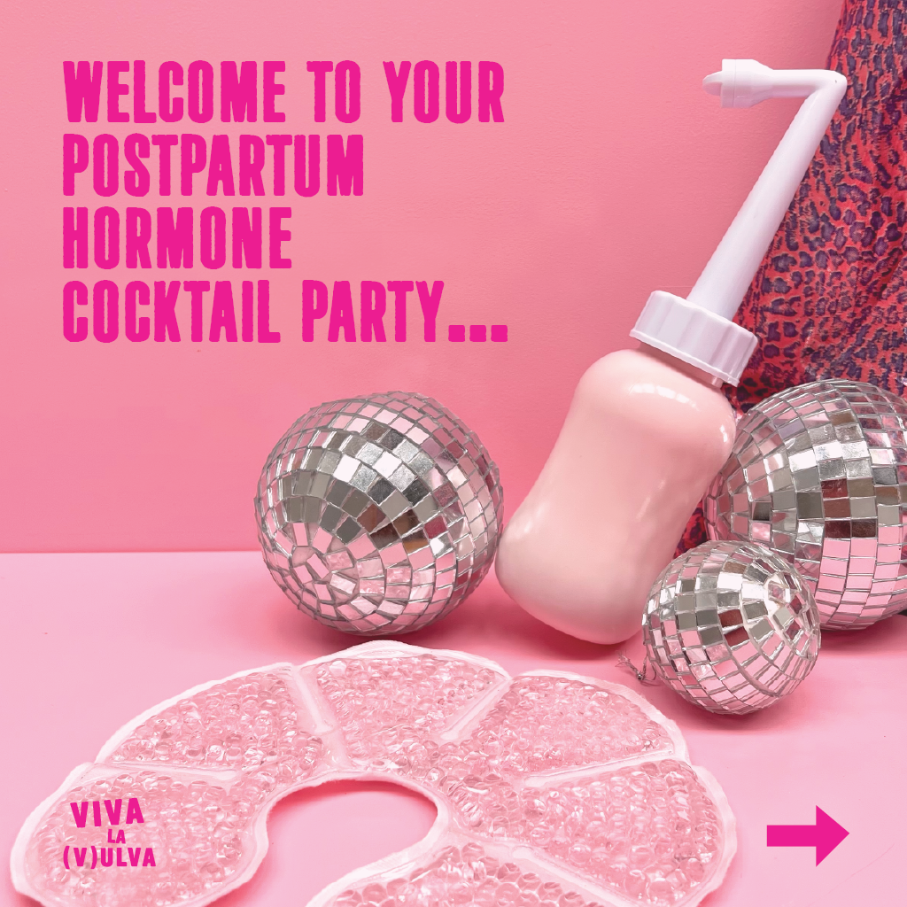 Welcome To Your Postpartum Hormone Cocktail Party