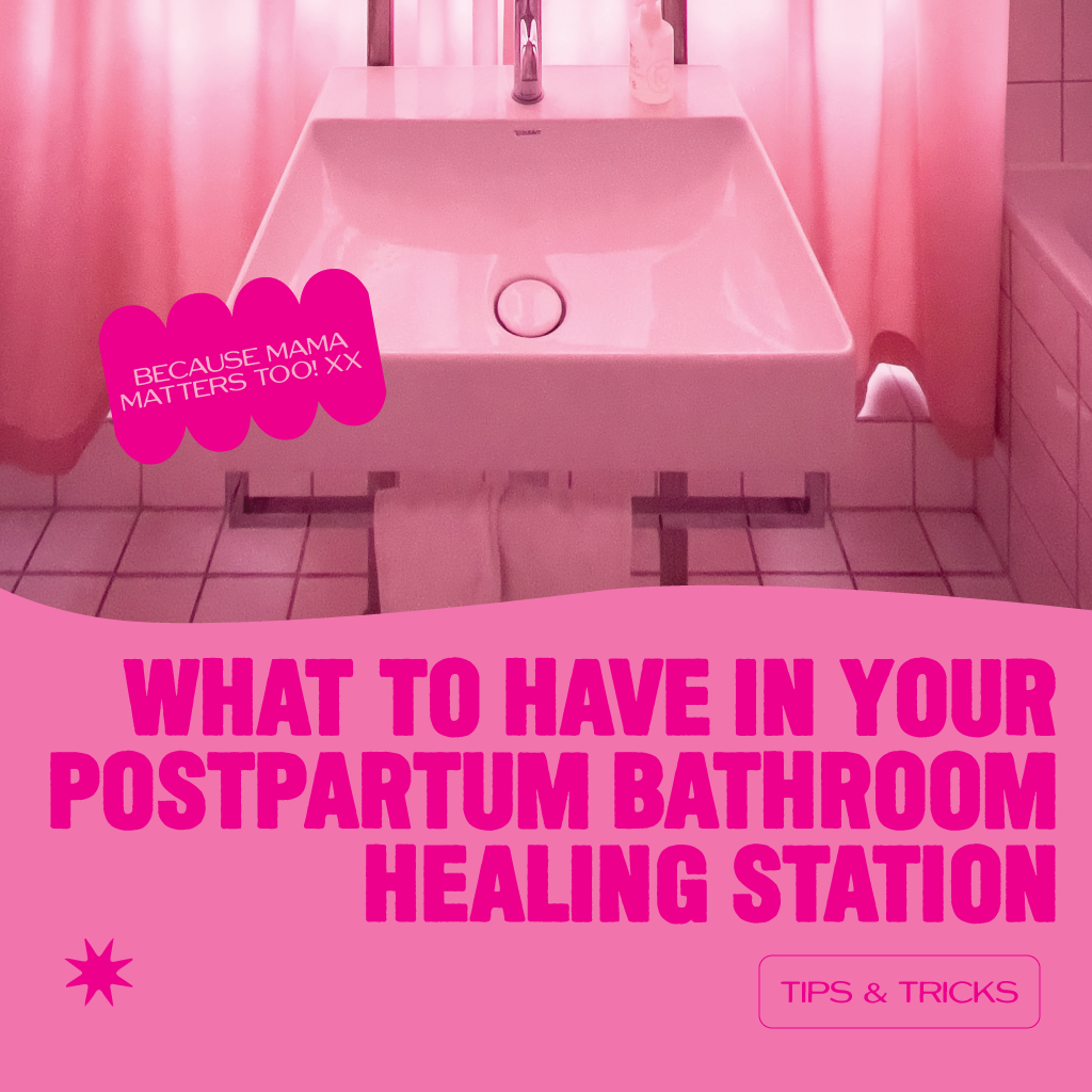 Creating Your Postpartum Bathroom Healing Station: Must-Have Items for Recovery