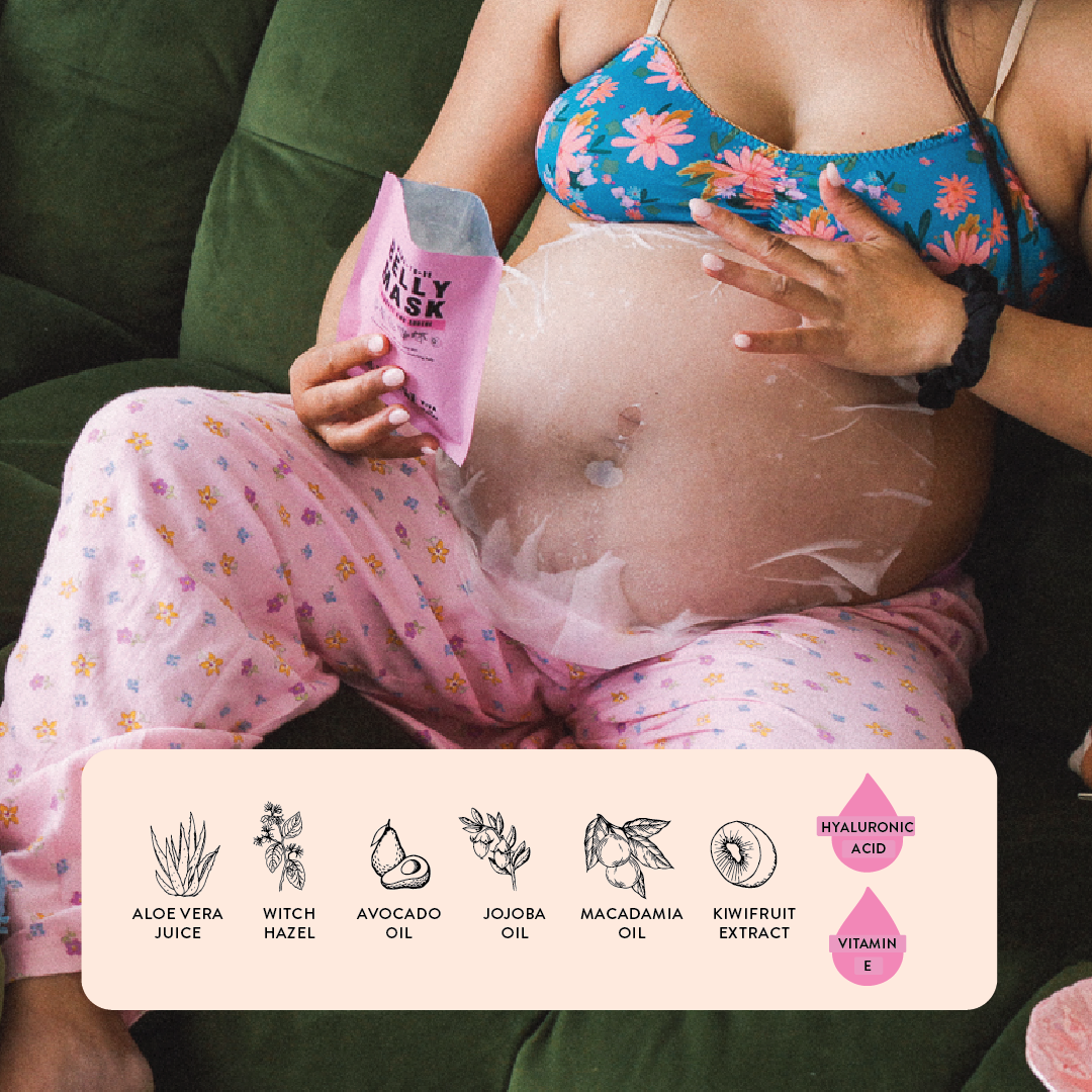 Belly Mask Pregnancy Belly Mask for Hydration & Stretching Skin | Viva La Vulva