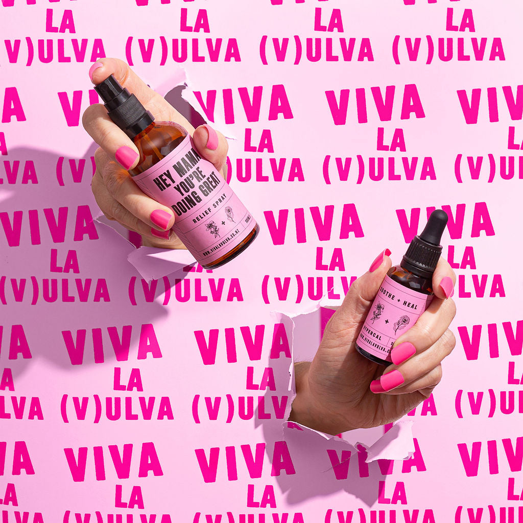 Healing Perineal Spray DIY Kit by Viva La Vulva – make your own postpartum perineal spray at home