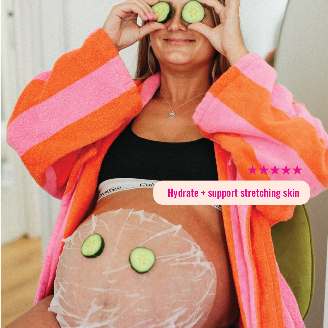 Belly Mask Pregnancy Belly Mask for Hydration & Stretching Skin | Viva La Vulva
