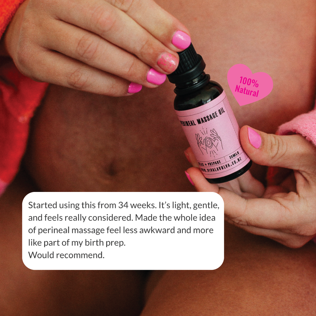 Perineal Massage Oil - The Prep Queen