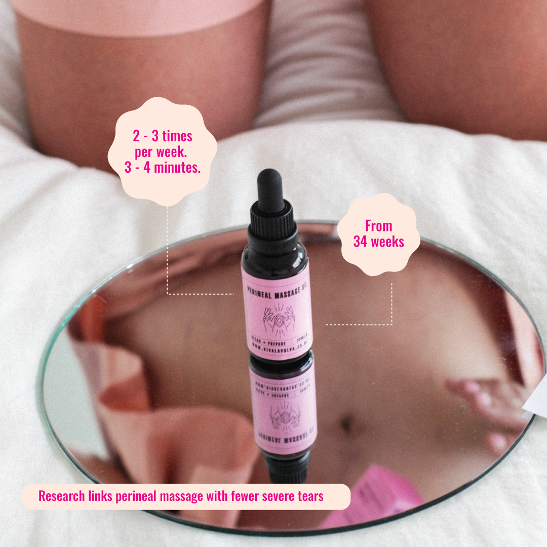 Perineal Massage Oil - The Prep Queen