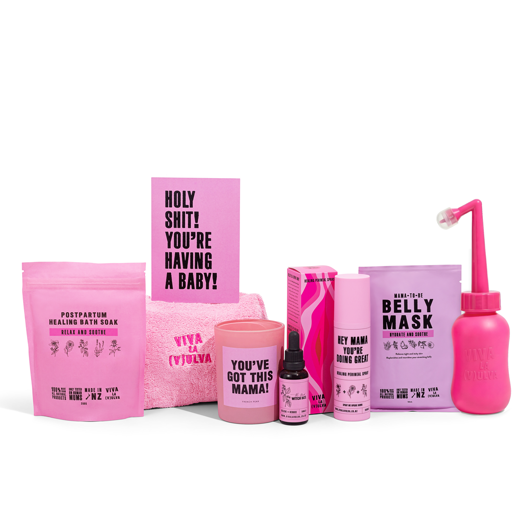 Mama-to-Be Baby Shower Gift Bundle - Because Mama Deserves It