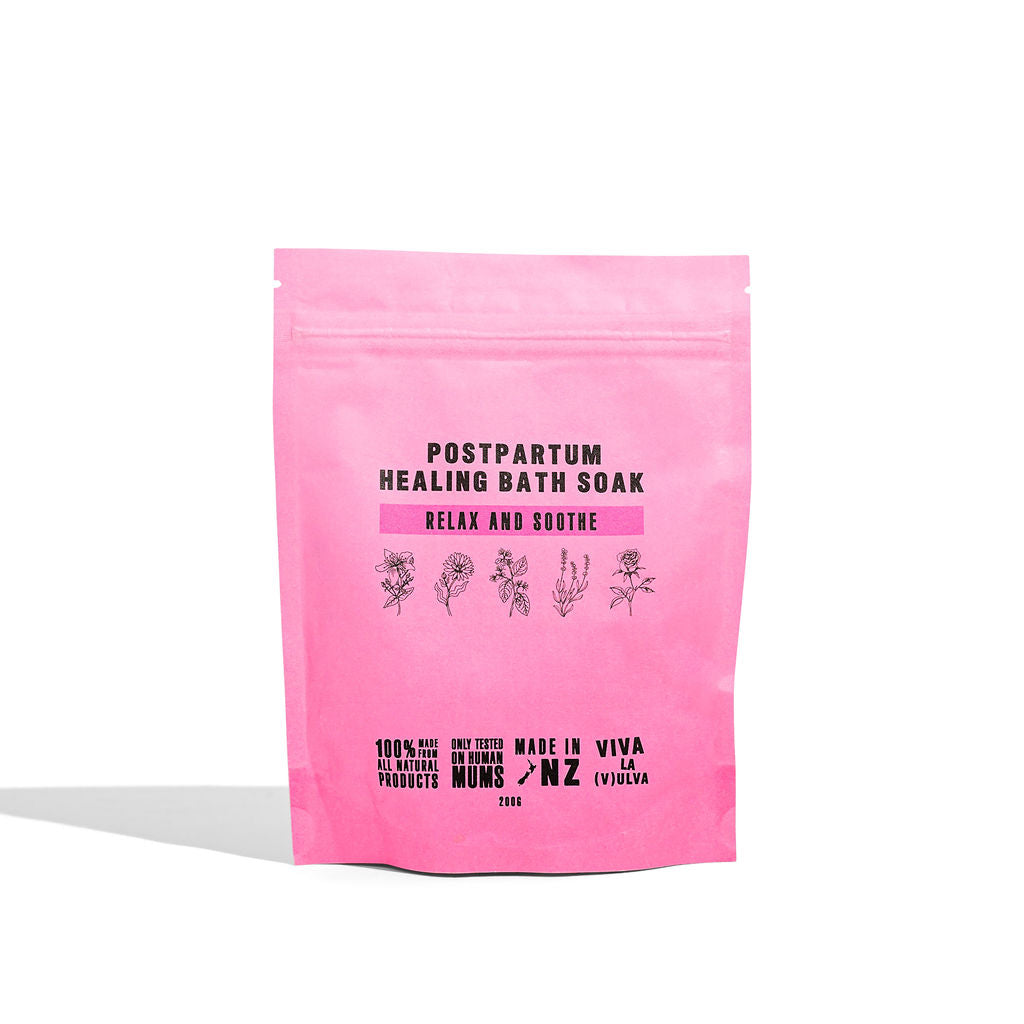 Postpartum Healing Bath Soak - A Little TLC for Mama
