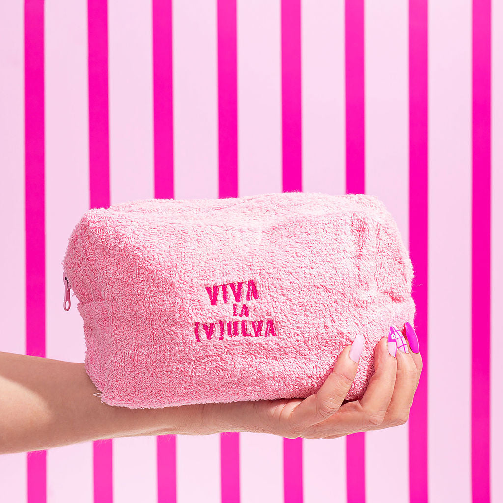 Terry Towel Toiletry Bag