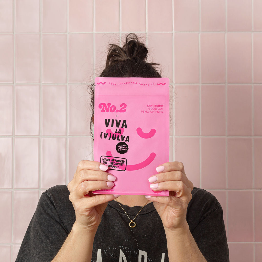 Viva La Vulva No2 Good Gut Psyllium Fibre NZ Postpartum Gut Health