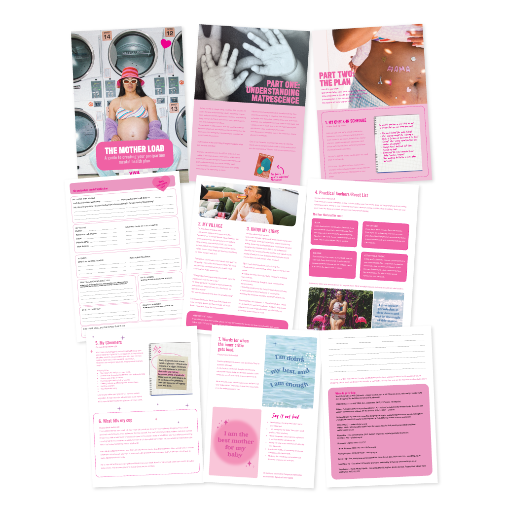 Postpartum Mental Health Plan (Free Download)