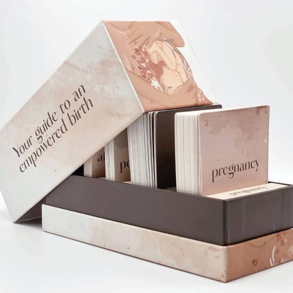 Pregnancy and childbirth book set with a guide to an empowered birth NZ 