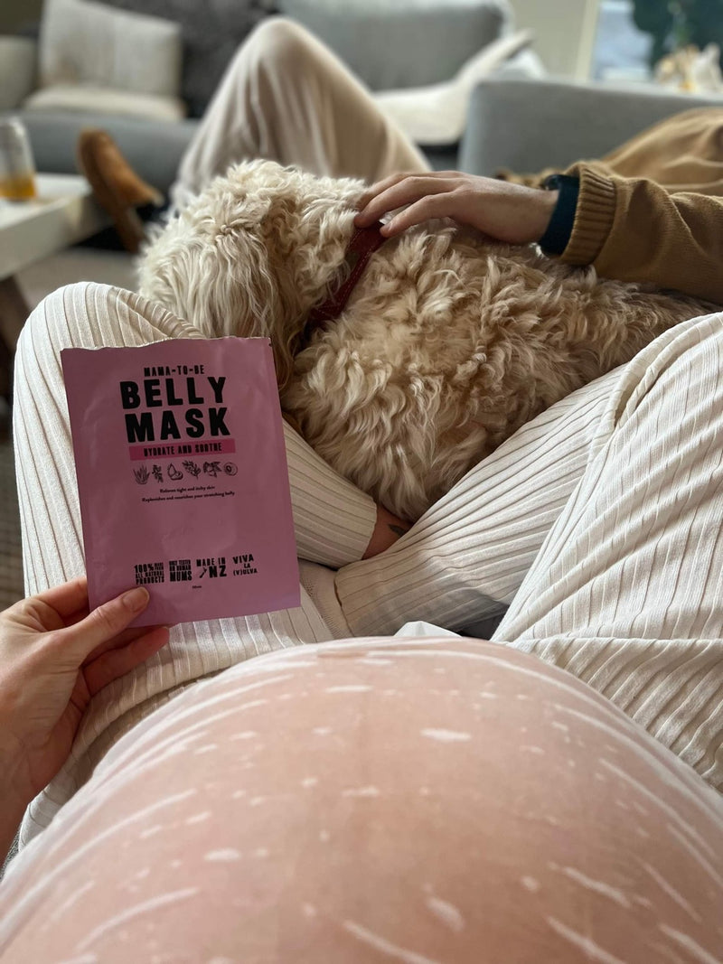 Belly Mask Pregnancy Belly Mask for Hydration & Stretching Skin | Viva La Vulva